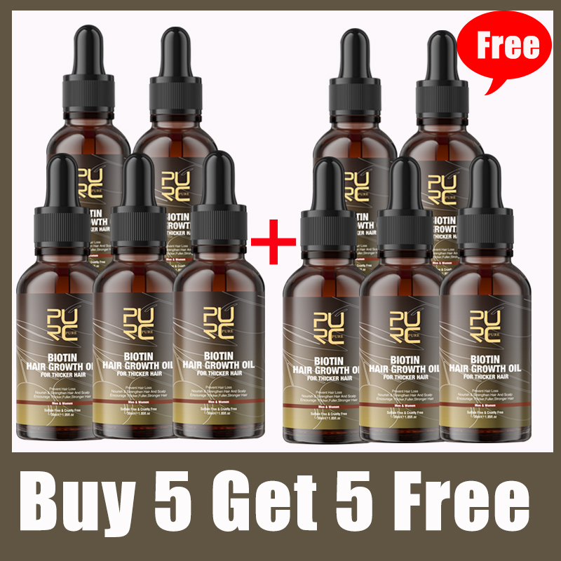 Hair Care Vitamin E - PURC Biotin Hızlı Saç Uzatma Yağı,