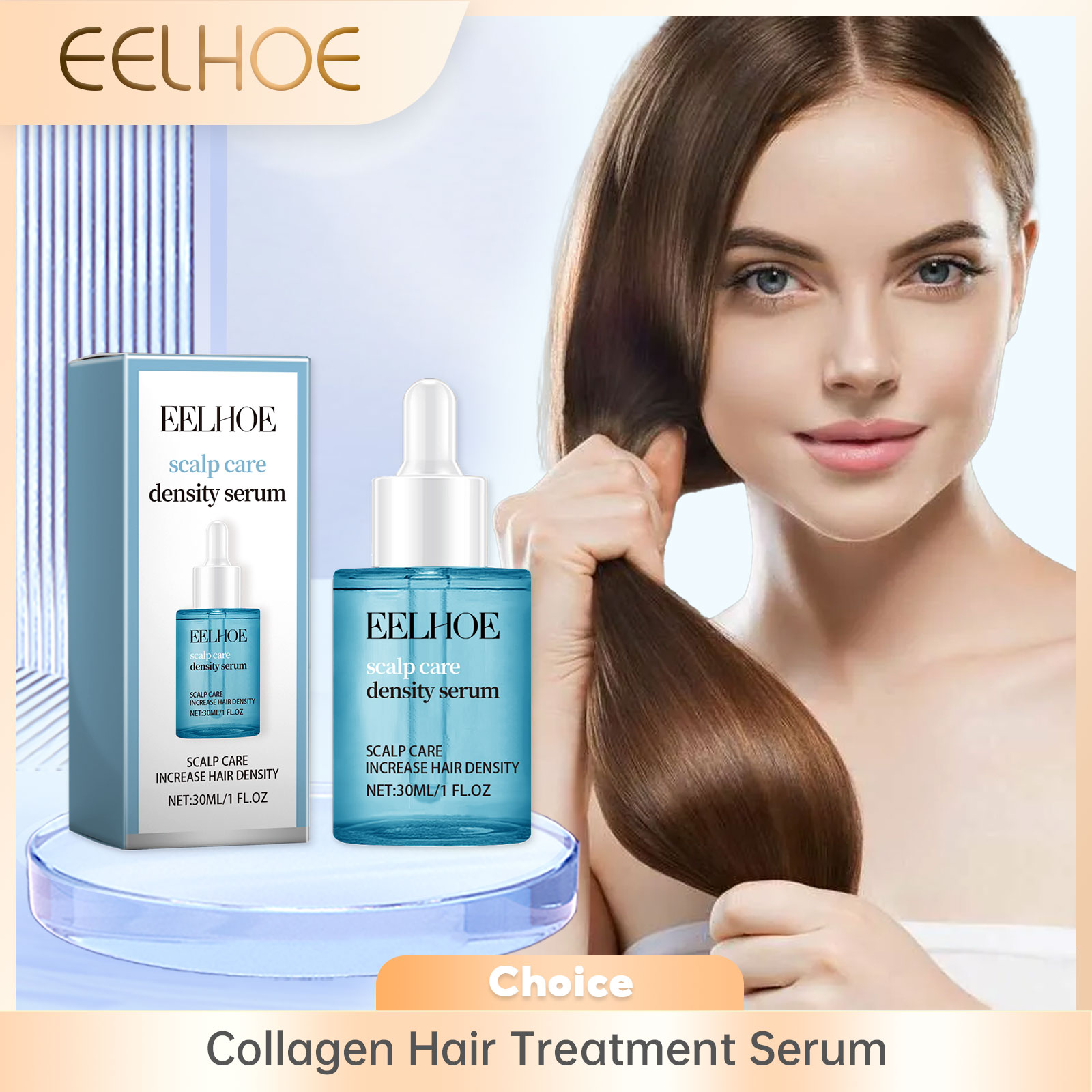 Hair Care Vitamin E - EELHOE Kollajen Saç Bakım Serumu Onarım