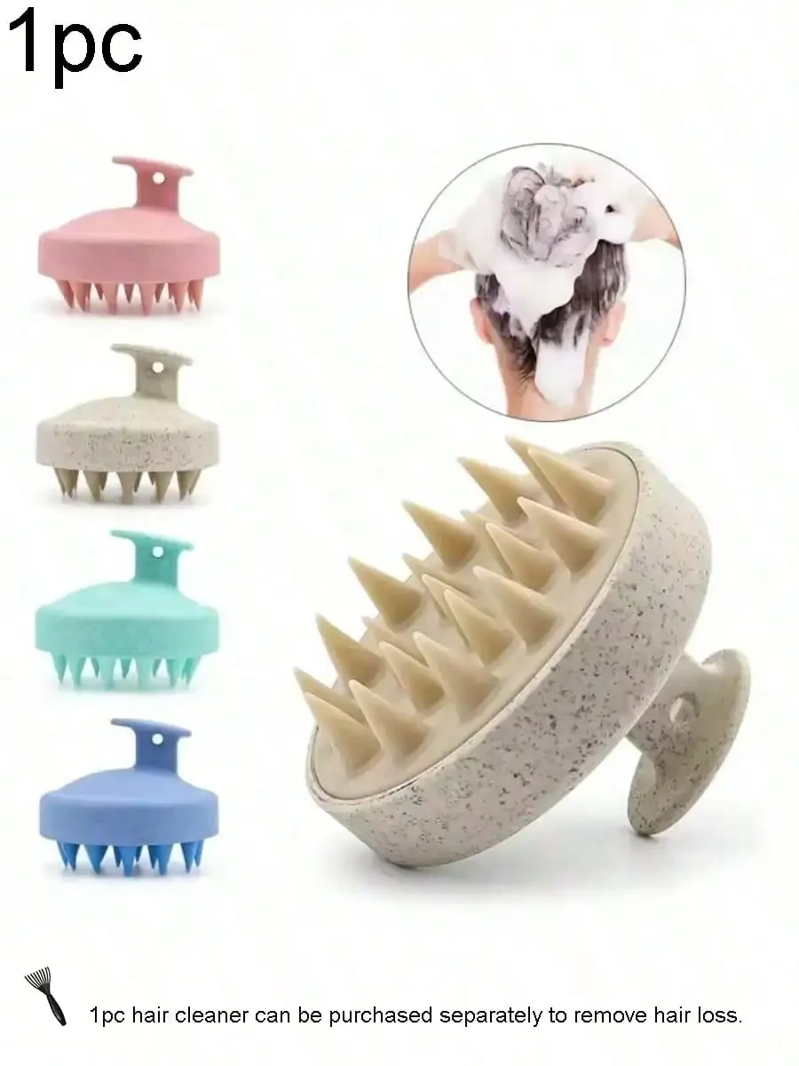 Hair Care For Curly Dry Hair - 1 adet Yumuşak Silikon Saç Derisi