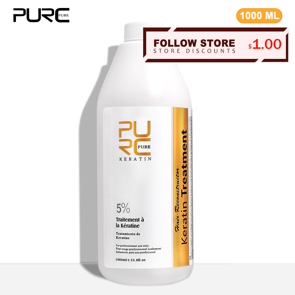 Hair Care In Salon - PURC 5% Keratin yumuşatma tedavi Frizzy