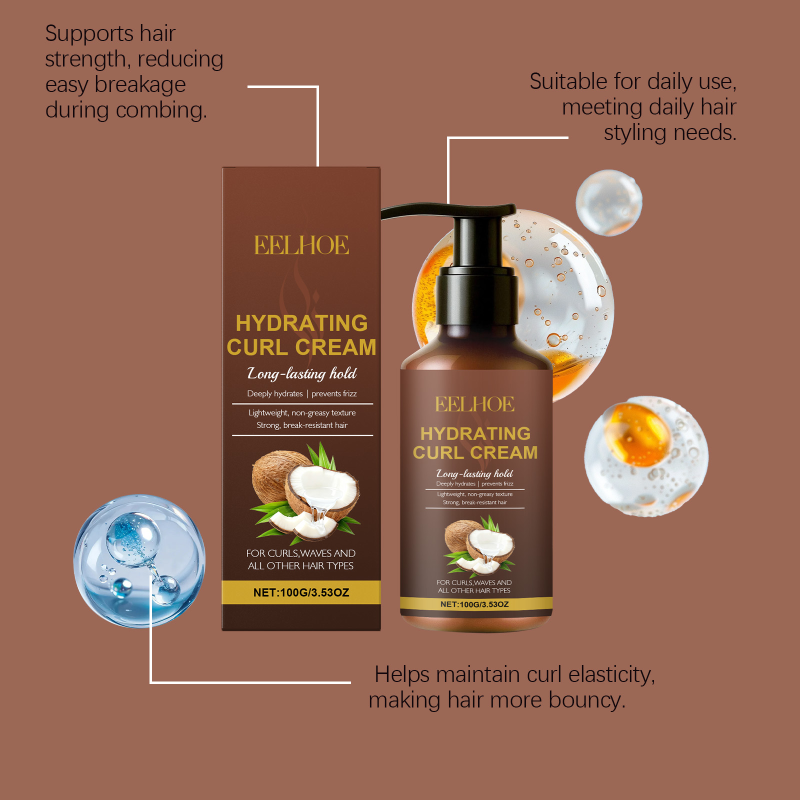 Dalgalı ve Kıvırcık Saçlar İçi - Hair Care For Curly Dry Hair incelemesi ve fiyatı