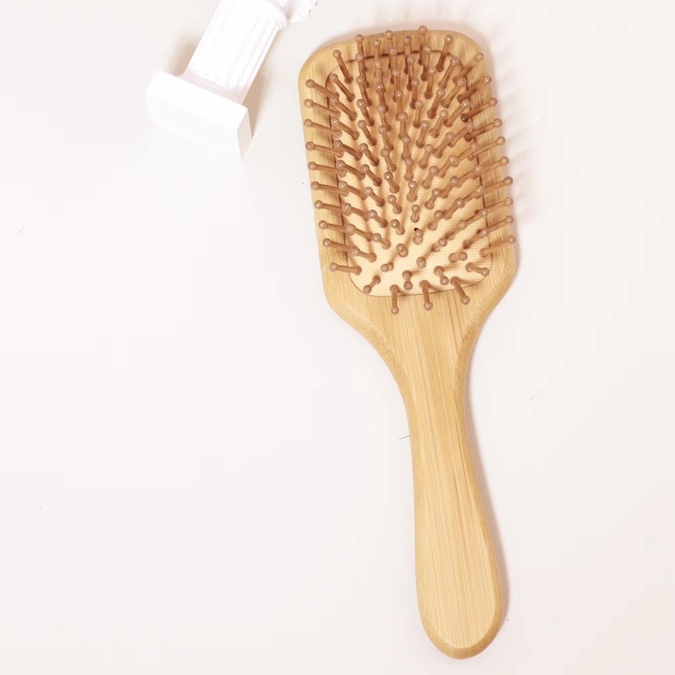 Doğal bambu ahşap hava yastıkl - Bamboo Hair Brush incelemesi ve fiyatı