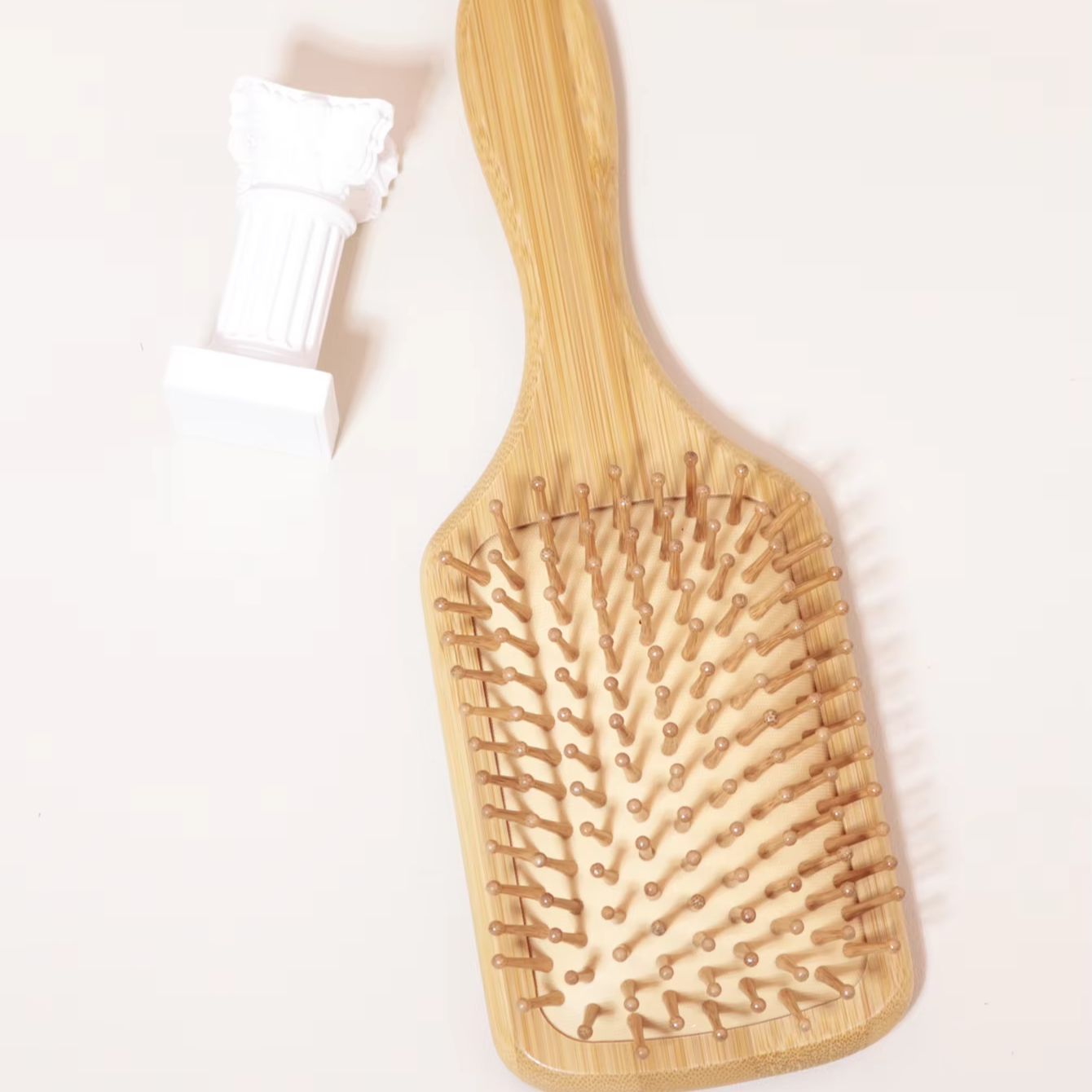 Doğal bambu ahşap hava yastıkl - Bamboo Hair Brush incelemesi ve fiyatı
