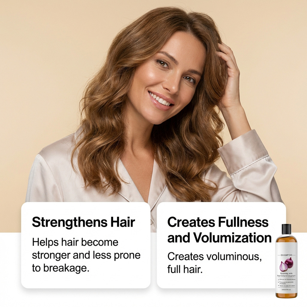 Biberiye Kırmızı Soğan Şampuan - Hair Care For Hair Fall incelemesi ve fiyatı