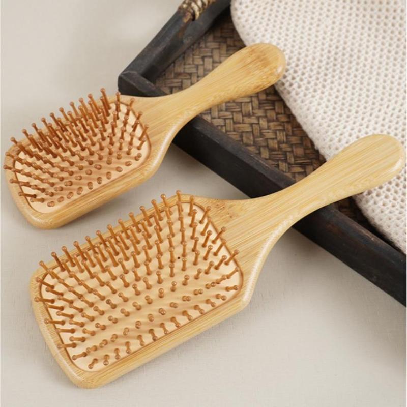 {MAX-66} Doğal Bambu Kürek Tar - Bamboo Hair Brush incelemesi ve fiyatı