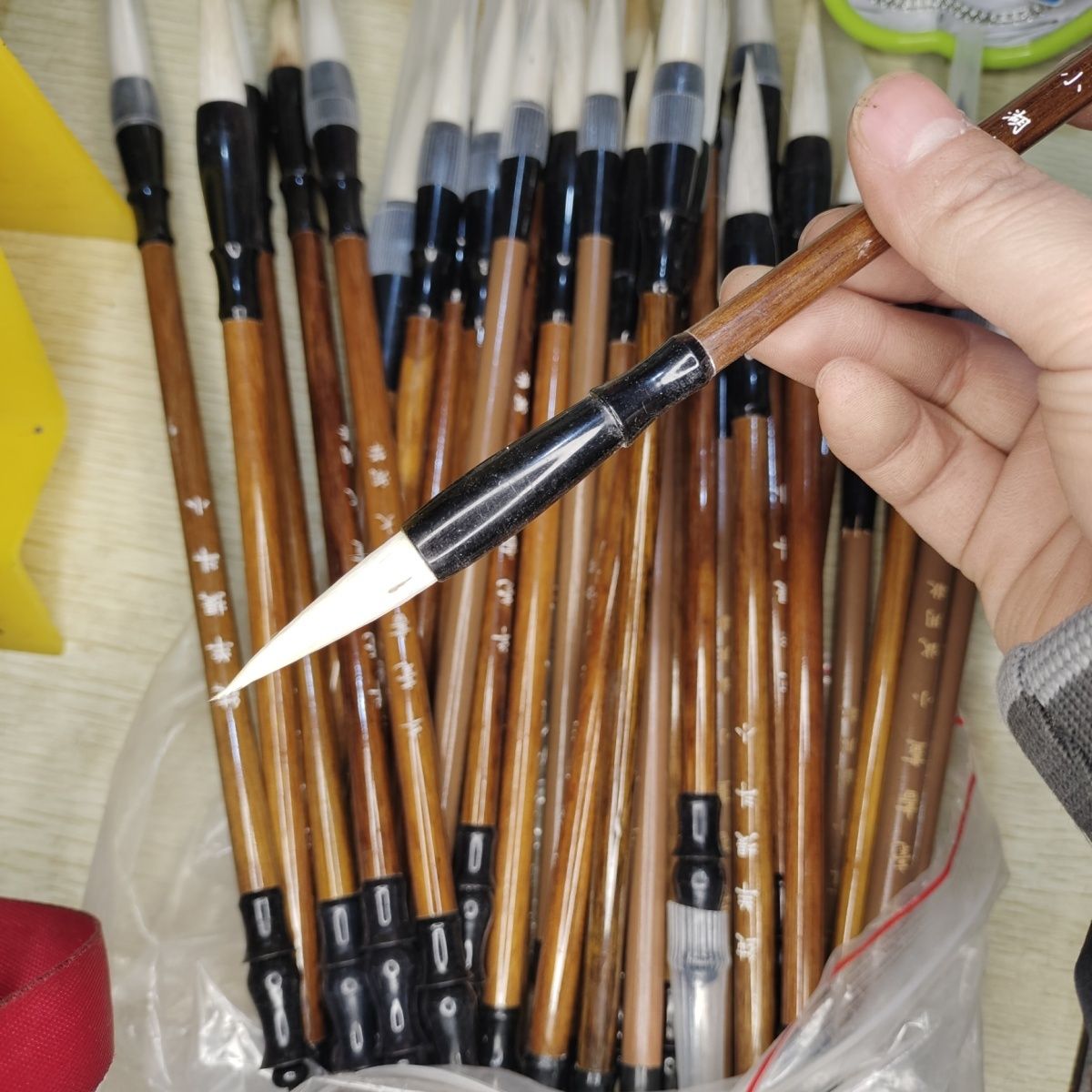 Toptan bambu kaligrafik fırçal - Bamboo Hair Brush incelemesi ve fiyatı
