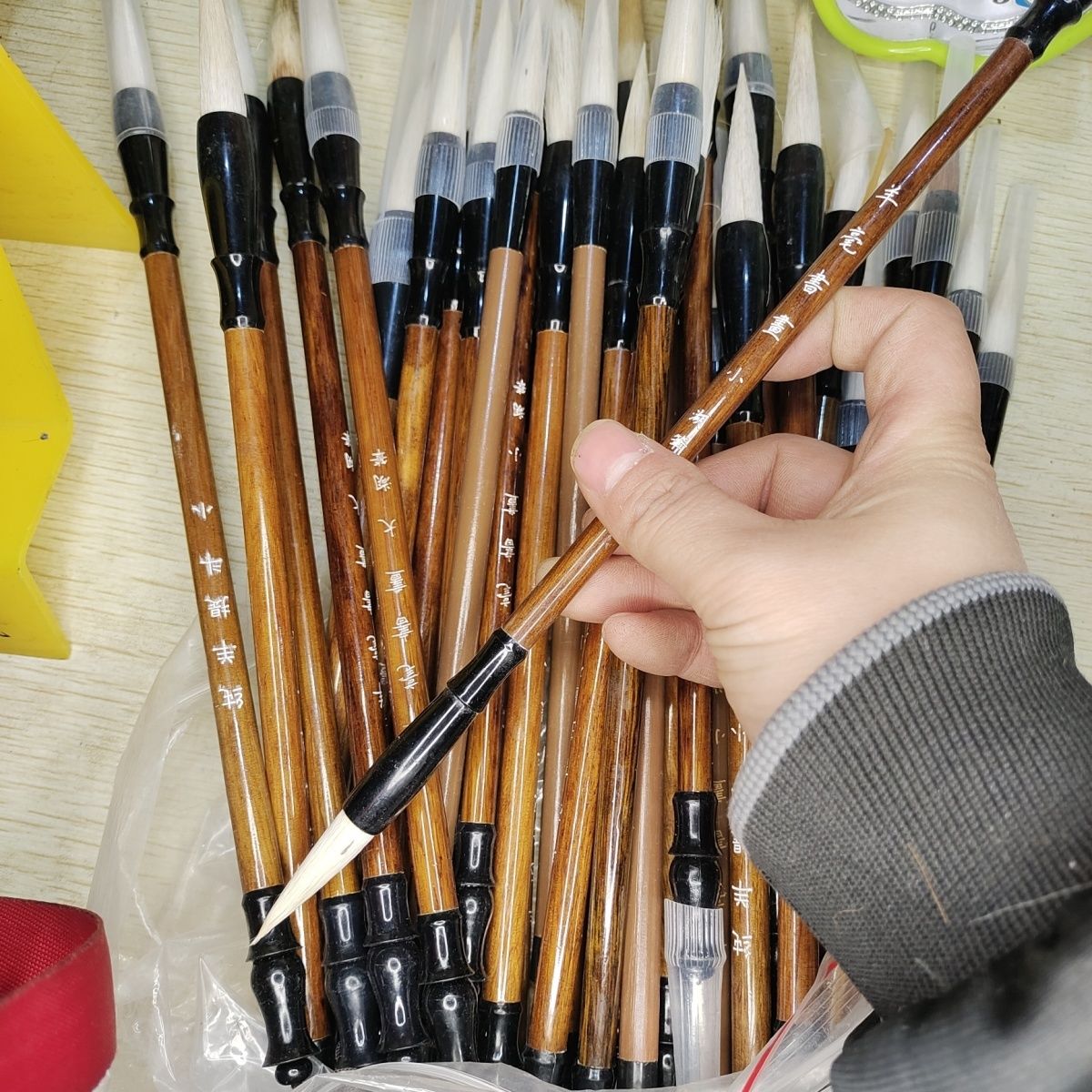 Toptan bambu kaligrafik fırçal - Bamboo Hair Brush incelemesi ve fiyatı