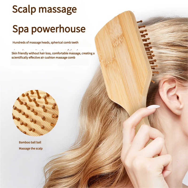 Bambu Saç Fırçası Kadınlar İçi - Bamboo Hair Brush incelemesi ve fiyatı