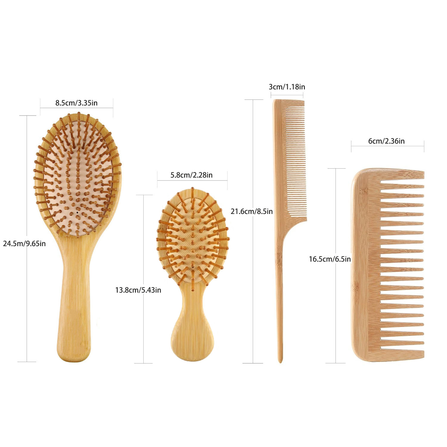 Kadın ve Erkekler için Bambu S - Bamboo Hair Brush incelemesi ve fiyatı